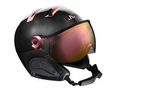 Kask Chrome - Black-Pink Gold/pink gold mirror