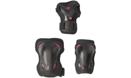 Rollerblade Skate Gear W 3 Pack Black/raspberry