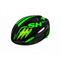 SH+ Shalimar Pro Black Matt/Green helma
