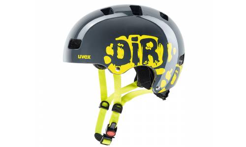 Uvex Kid 3 Dirbike Grey-Lime helma