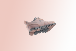 ON Running Cloud Waterproof Rose/Lunar W