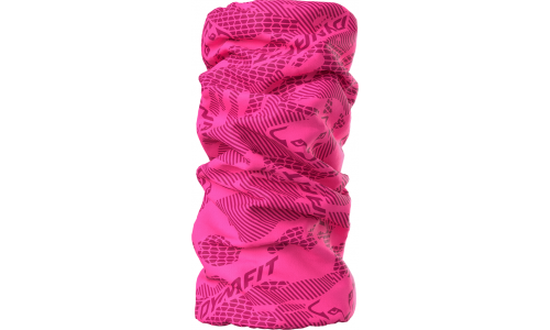 Dynafit Logo Neck Gaiter Pink glo