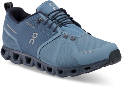 ON Running Cloud 5 Waterproof Metal/Navy