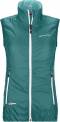 Ortovox Swisswool Piz Grisch Vest - Pacific Green