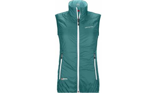 Ortovox Swisswool Piz Grisch Vest - Pacific Green