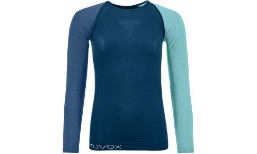 Ortovox 120 Comp Light Long Sleeve W - Petrol Blue