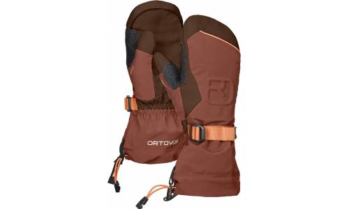 Ortovox Merino Freeride Mitten M - Clay Orange