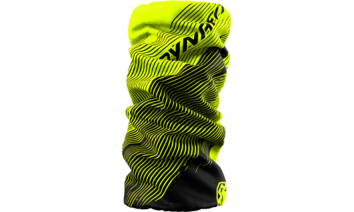 Dynafit Logo Neck Neon Yellow/Striped
