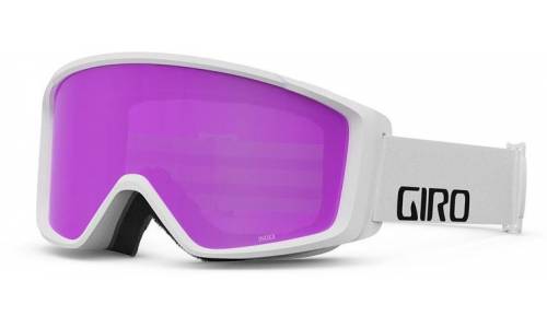 Giro Index 2.0 White Wordmark Amber Pink