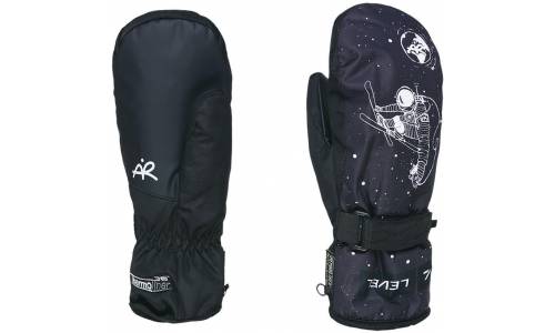 Level Junior Mitt Black-White