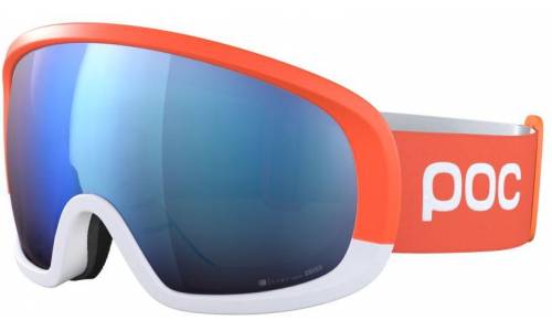 POC Fovea Mid Clarity Comp Fluorescent Orange/Hydrogen White/Spektris Blue