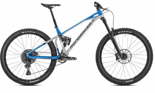 Mondraker Superfoxy, Racing Silver/Blue Marlin