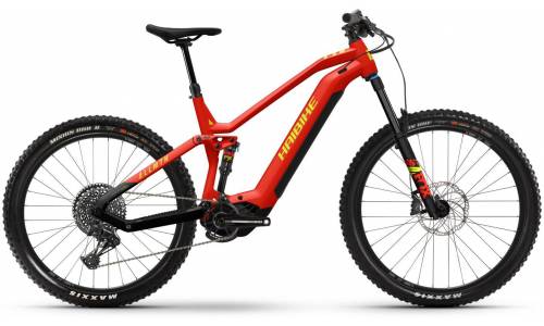 Haibike AllMtn 7 MATT_RED_BLK_NEON