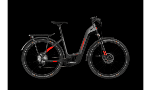 Haibike Trekking 9 Low anthracite/ red