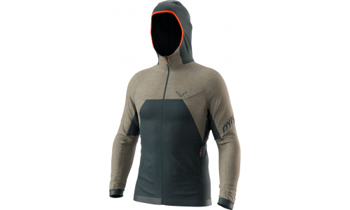 Dynafit Tour Wool Thermal Hooded Rock khaki