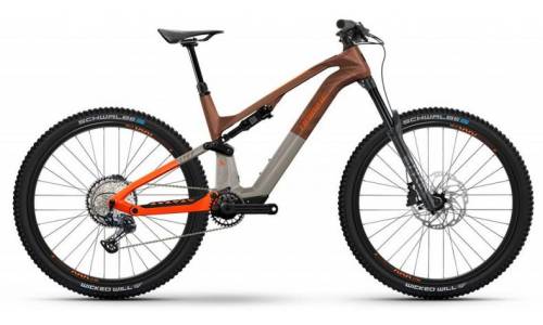 Haibike LYKE CF 10 MTB Fully leather/orange