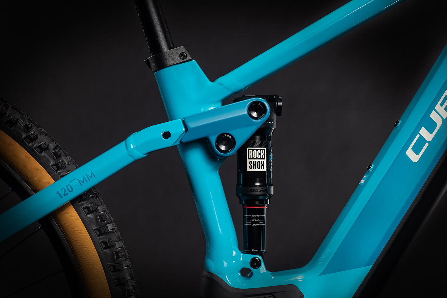 Cube stereo hybrid 120 pro 625 petrol n blue highland sport